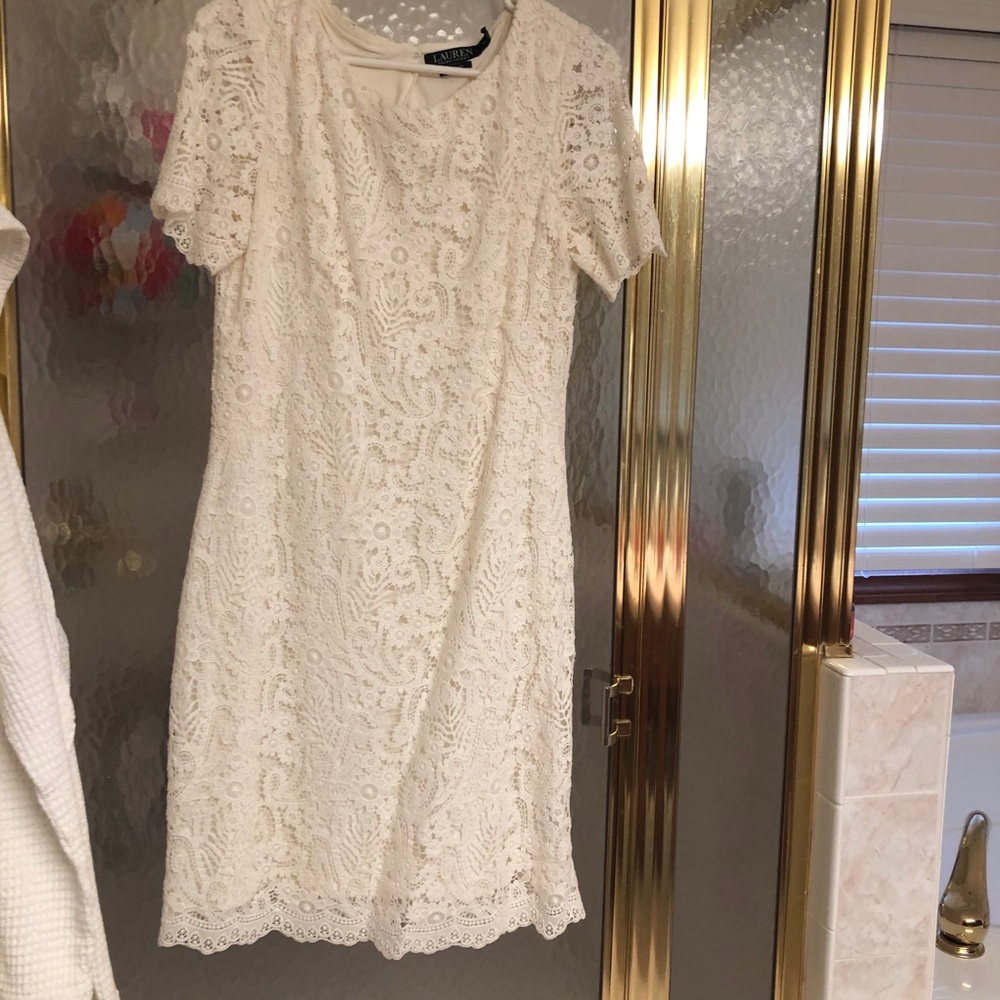 White lace dress - Ralph Lauren